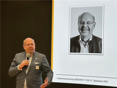 Bild zum Artikel Lionsfreund Christoph Mojen zum District Governor Elect 2026/2027 gewählt